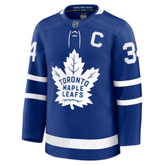 Auston Matthews Toronto Maple Leafs Fanatics Captain Patch Home Premium Jersey - Blue Jerseys