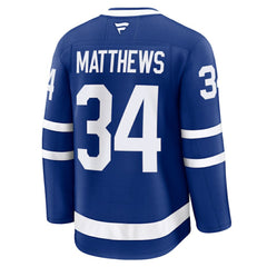 Auston Matthews Toronto Maple Leafs Fanatics Captain Patch Home Premium Jersey - Blue Jerseys