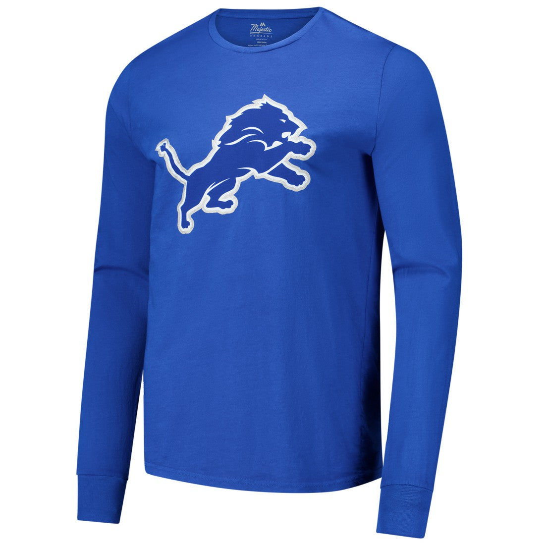 Amon-Ra St. Brown Detroit Lions Majestic Threads Name & Number Long Sleeve T-Shirt - Blue sale