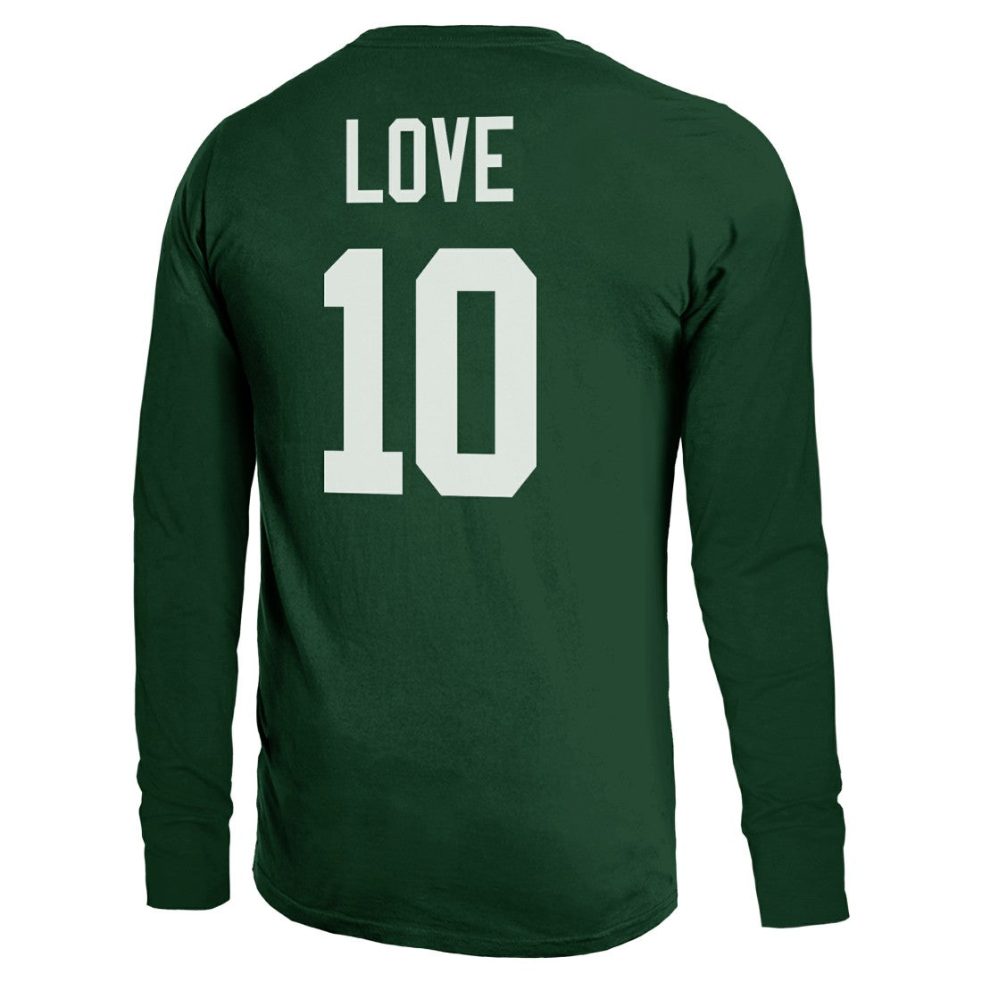 Jordan Love Green Bay Packers Majestic Threads Name & Number Long Sleeve T-Shirt - Green cheap