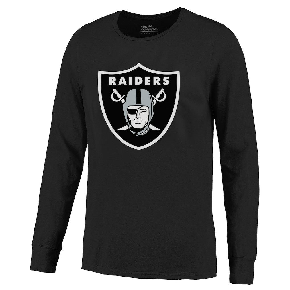 Maxx Crosby Las Vegas Raiders Majestic Threads Name & Number Non-Distressed Long Sleeve T-Shirt - Black cheap