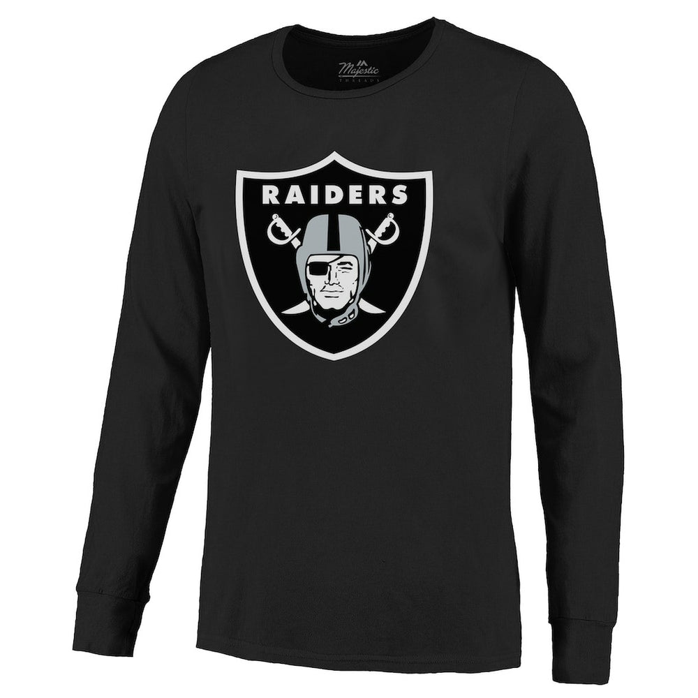 Maxx Crosby Las Vegas Raiders Majestic Threads Name & Number Non-Distressed Long Sleeve T-Shirt - Black cheap
