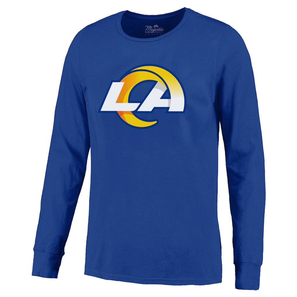 Puka Nacua Los Angeles Rams Majestic Threads Name & Number Non-Distressed Long Sleeve T-Shirt - Royal online