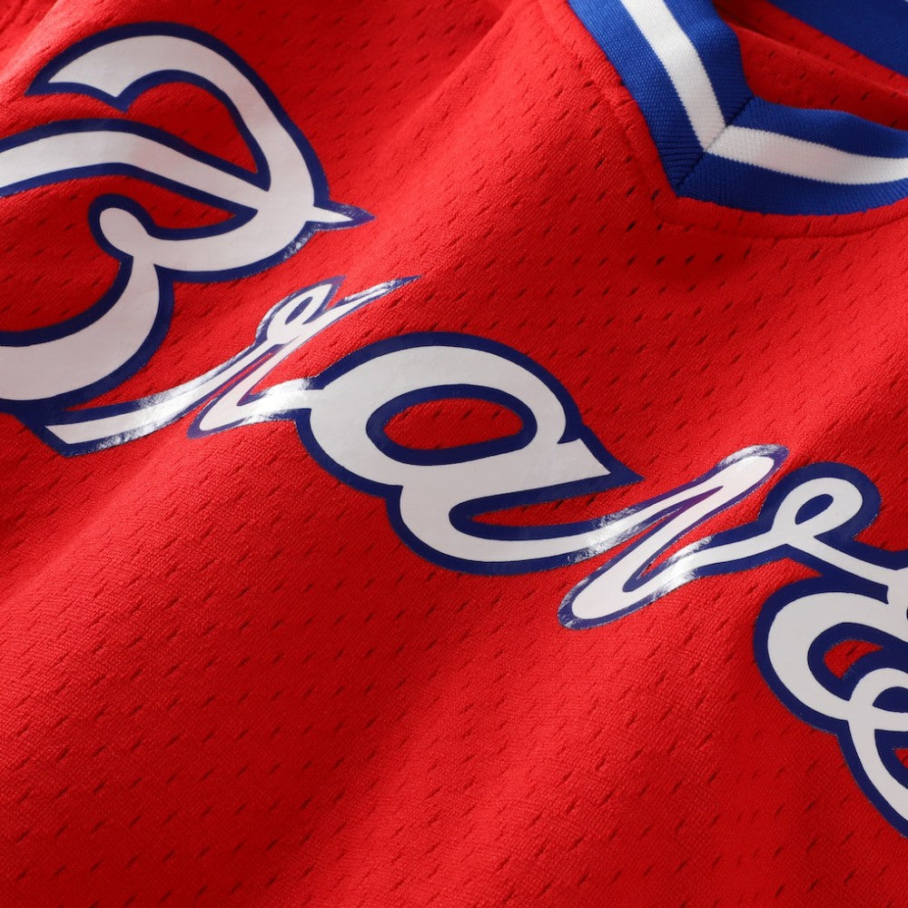 Dale Murphy Atlanta Braves Cooperstown Collection Mesh Batting Practice  Jersey  Red