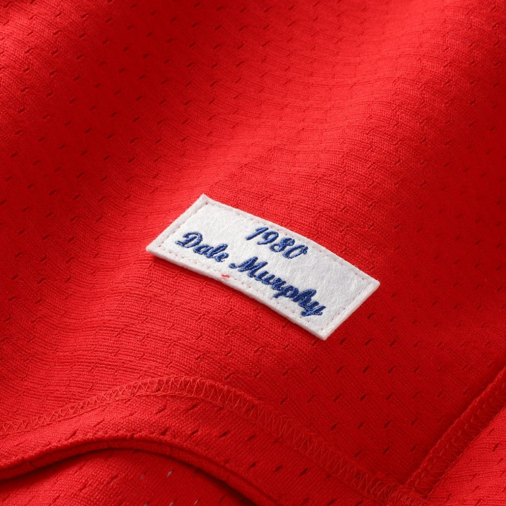 Dale Murphy Atlanta Braves Cooperstown Collection Mesh Batting Practice  Jersey  Red