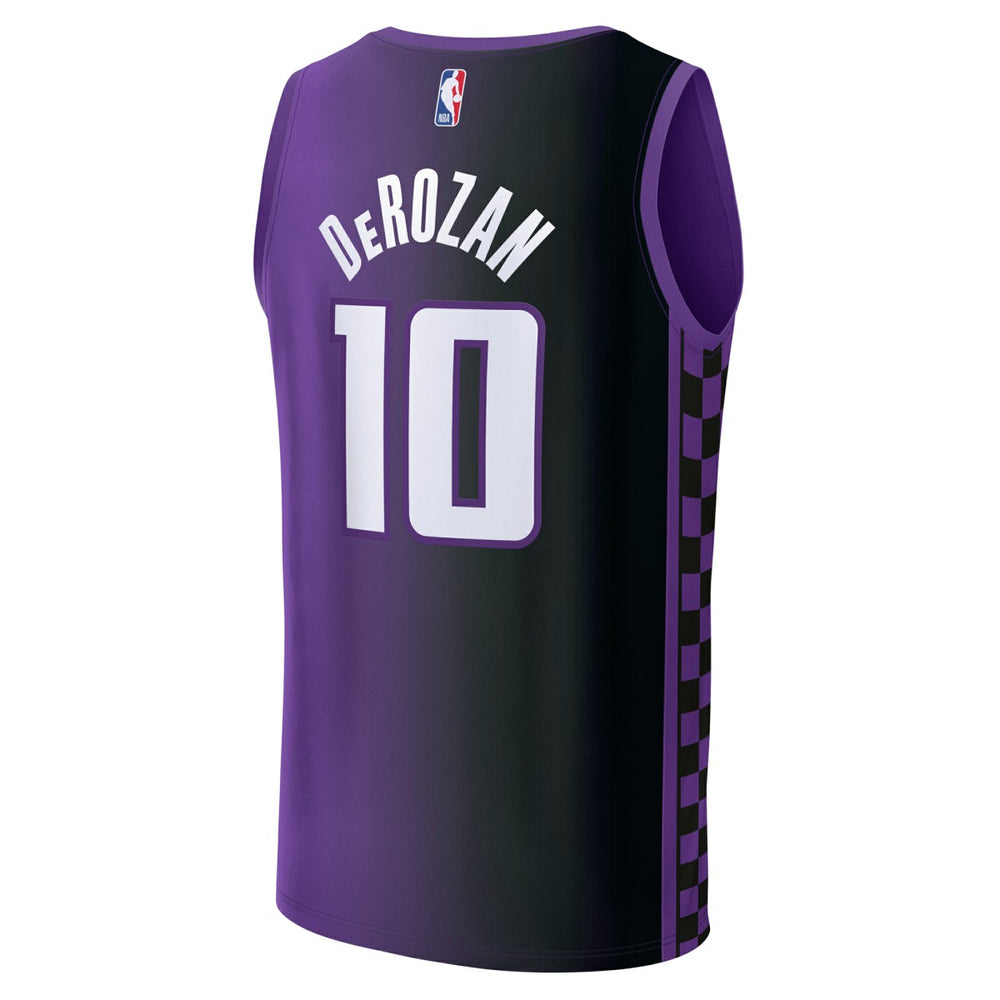 DeMar DeRozan Sacramento Kings Fast Break Replica Jersey - Statement Edition - Purple shop