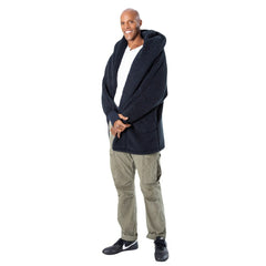 The Best Lounger in the World By Jill Martin Orlando Magic Unisex Black Oversized Open-Front Hoodie Sweater sale