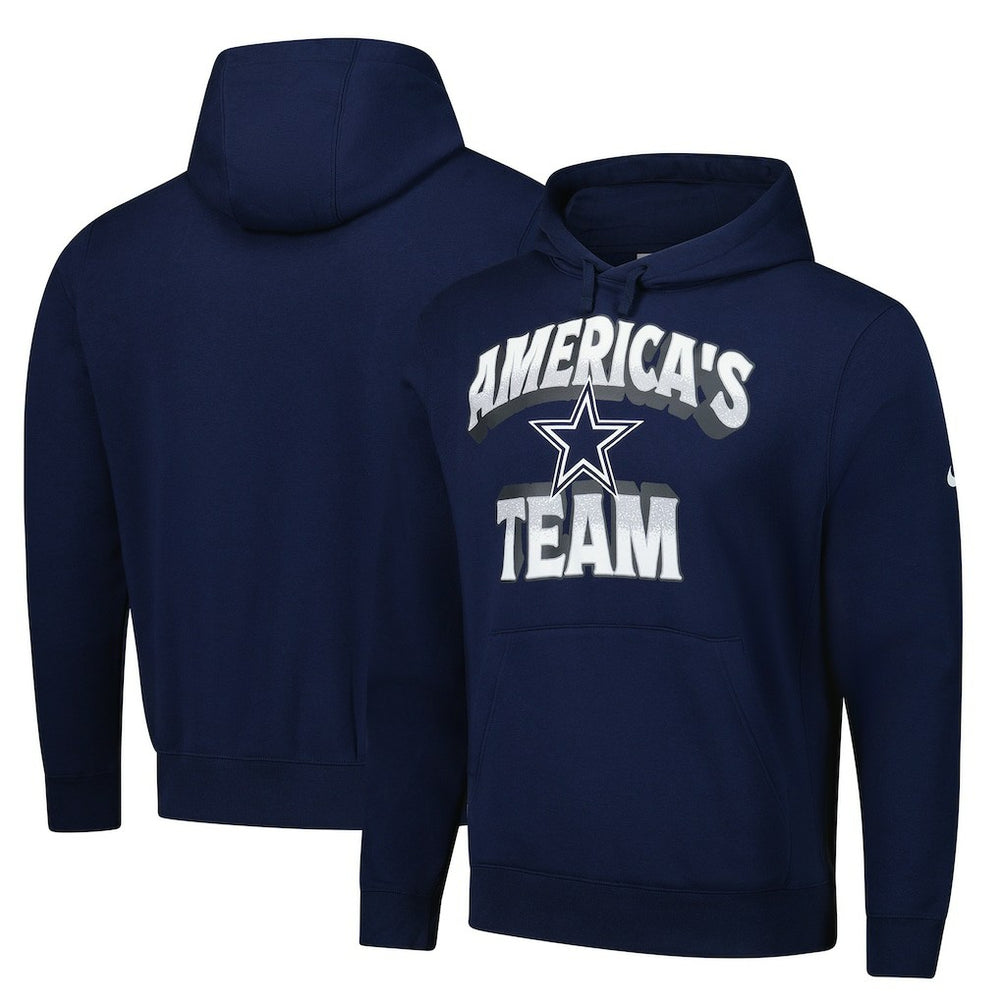 Dallas Cowboys Local America's Team Pullover Hoodie - Navy sale