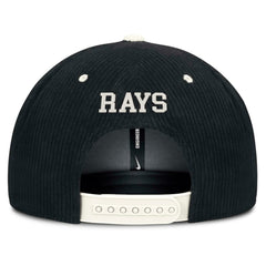Tampa Bay Rays Pro Corduroy Structured Snapback Hat Black