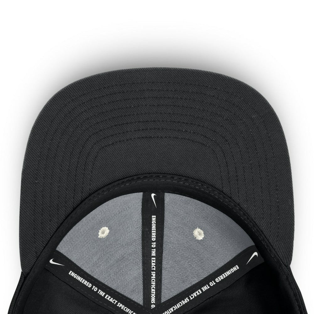 Athletics Pro Corduroy Structured Snapback Hat Black