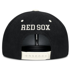 Boston Red Sox Pro Corduroy Structured Snapback Hat Black
