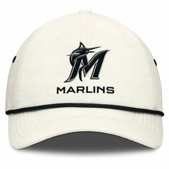 Miami Marlins Club Adjustable Hat Stone