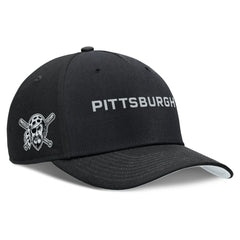 Pittsburgh Pirates Rise Performance Adjustable Hat Black