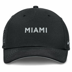 Miami Marlins Rise Performance Adjustable Hat Black