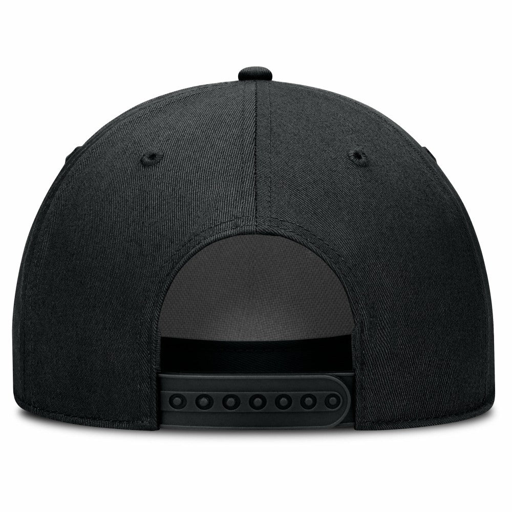 Miami Marlins Rise Performance Adjustable Hat Black