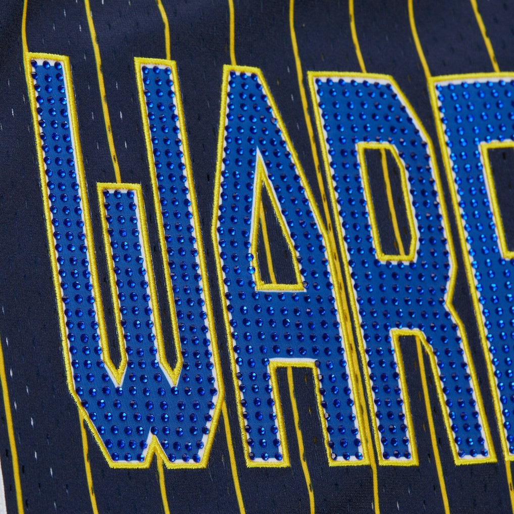 Golden State Warriors x DANNIJO Women's Fashion Baseball Jersey sale - Blue cheap