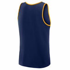 Milwaukee Brewers Logo Athletic Unmatched Success Tank Top Navy