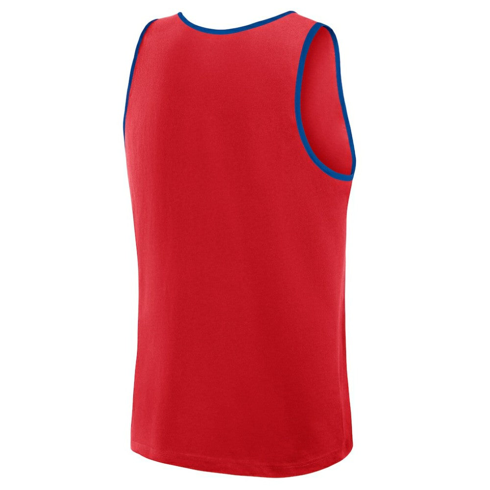 Philadelphia Phillies Logo Athletic Unmatched Success Tank Top Red