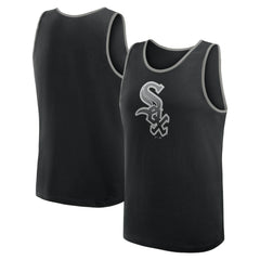 Chicago White Sox Logo Athletic Unmatched Success Tank Top Black