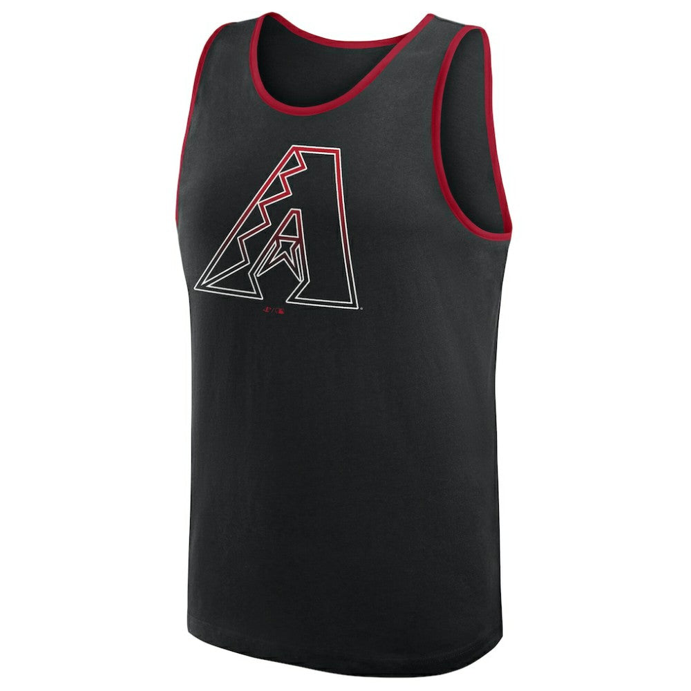 Arizona Diamondbacks Logo Athletic Unmatched Success Tank Top Black