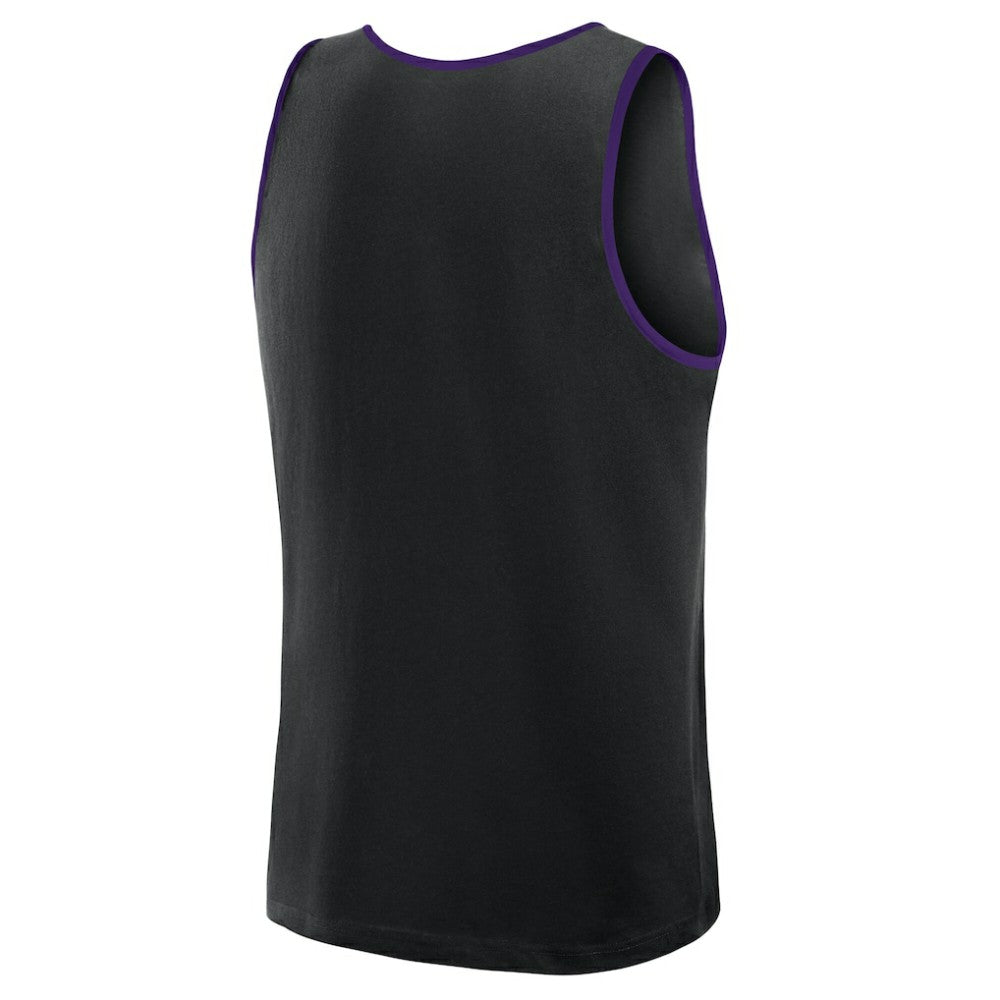 Colorado Rockies Logo Athletic Unmatched Success Tank Top Black