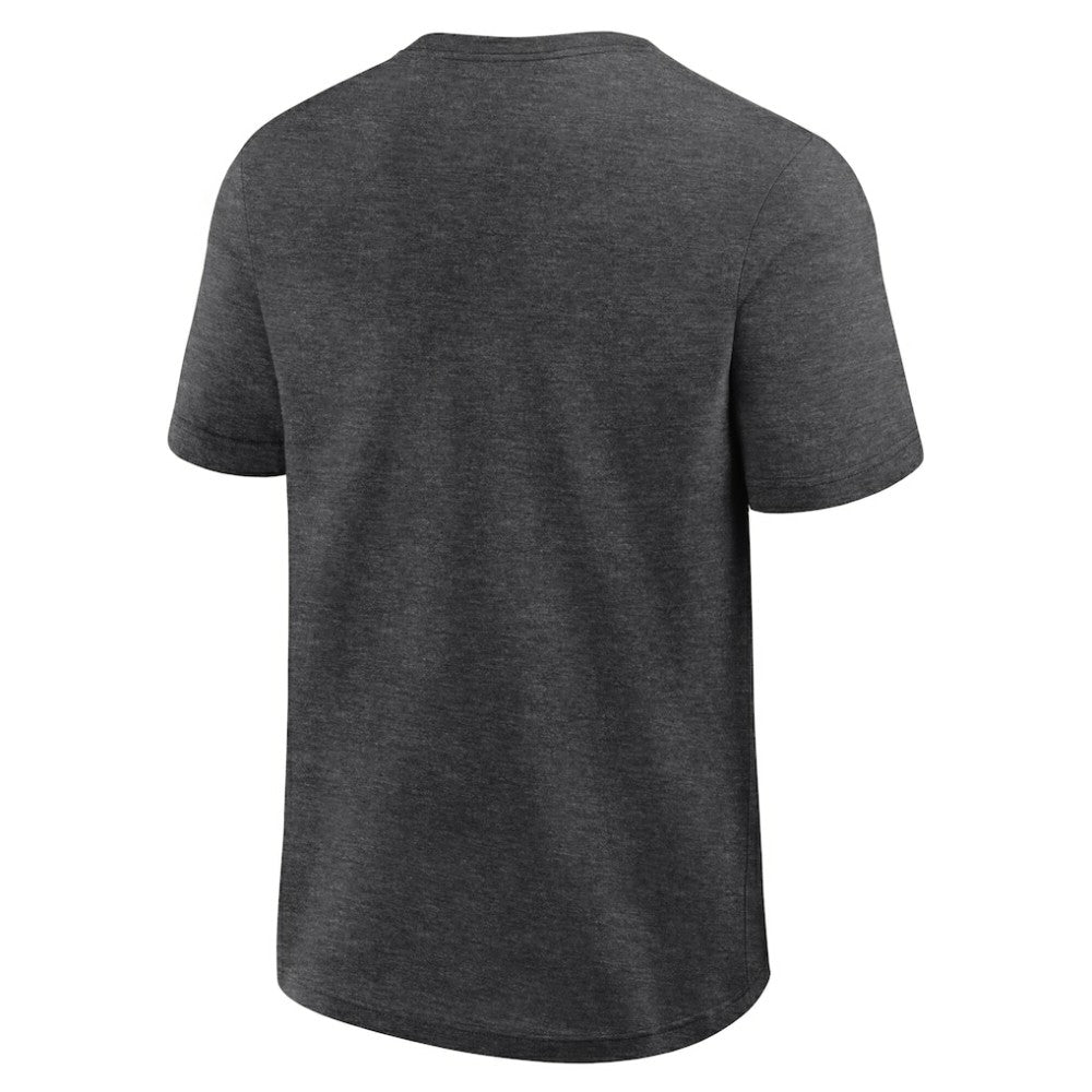 Baltimore Orioles Logo Athletic Top Notch T-Shirt Heather Charcoal