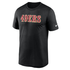 San Francisco 49ers Primetime Legend Wordmark Performance T-Shirt - Black cheap