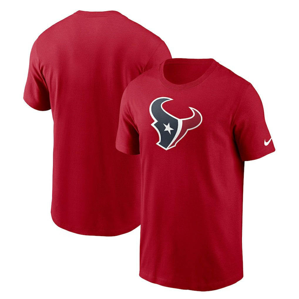 Houston Texans Primetime Logo Essential T-Shirt - Red on sale