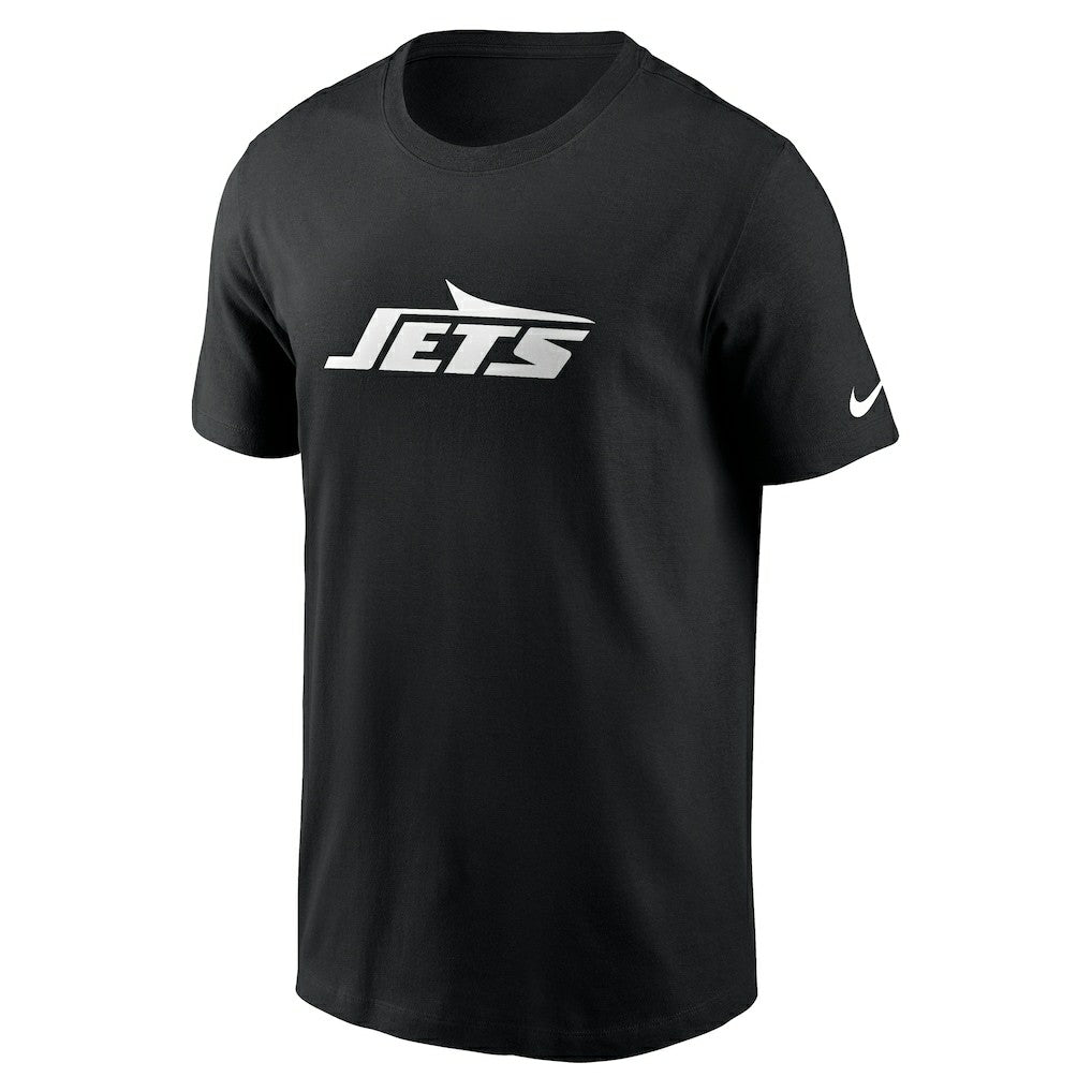 New York Jets Primetime Logo Essential T-Shirt - Black sale