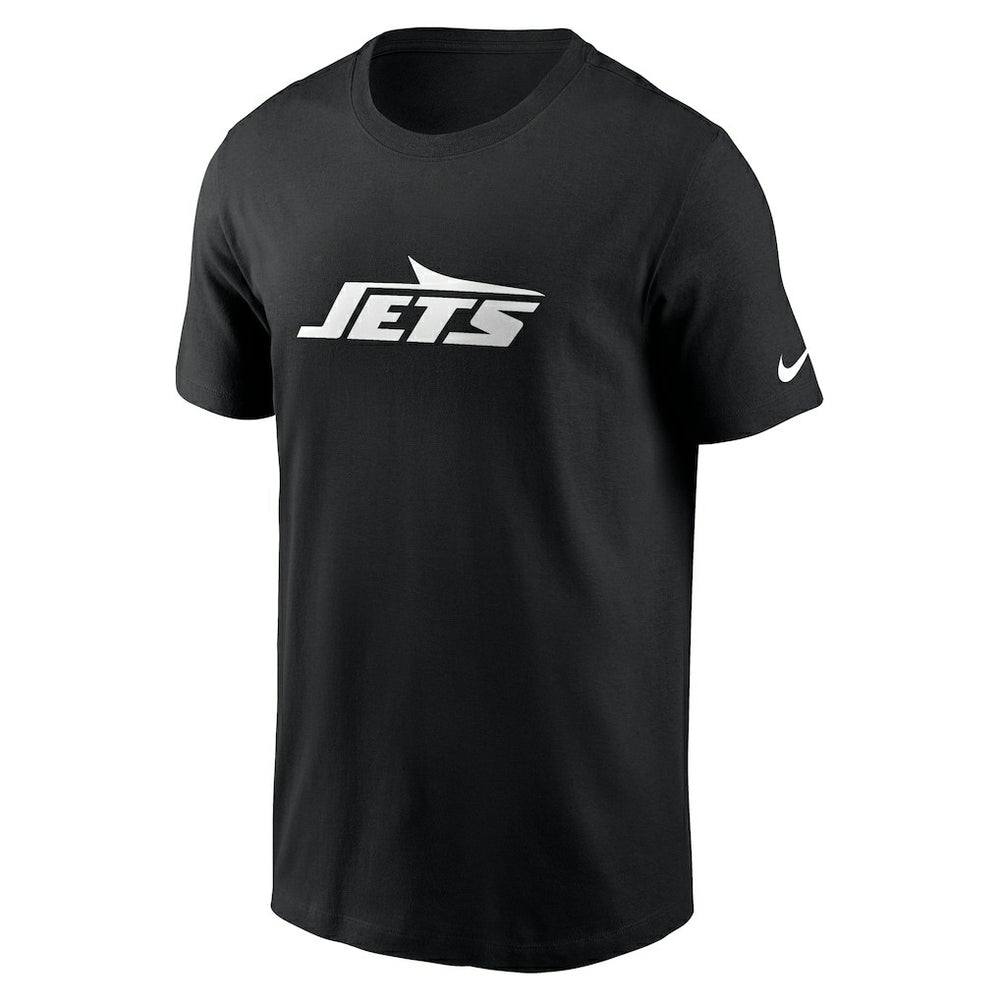 New York Jets Primetime Logo Essential T-Shirt - Black sale