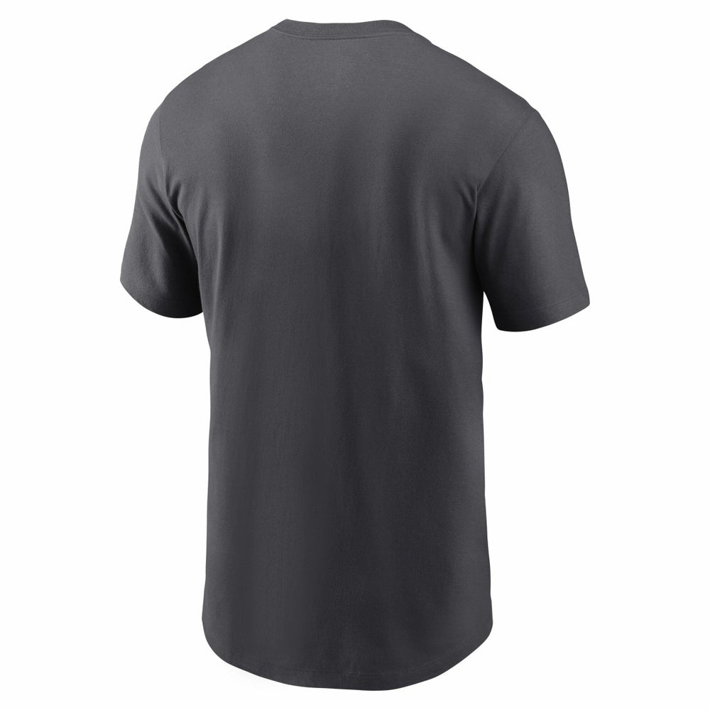 Denver Broncos Primetime Wordmark Essential T-Shirt - Anthracite outlet