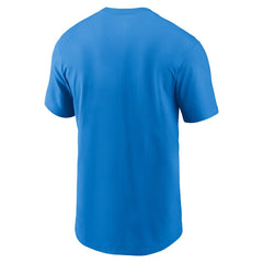 Los Angeles Chargers Primetime Wordmark Essential T-Shirt - Powder Blue sale