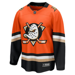 Anaheim Ducks Fanatics Home Breakaway Jersey - Orange Jerseys