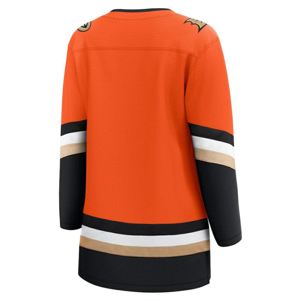 Anaheim Ducks Fanatics Women's Home Breakaway Jersey - Orange Jerseys