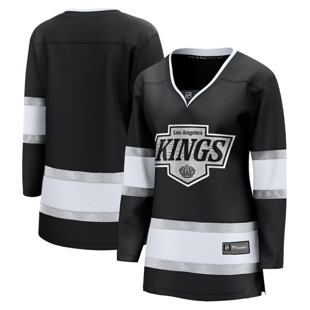 Los Angeles Kings Fanatics Women's Home Breakaway Jersey - Black Jerseys