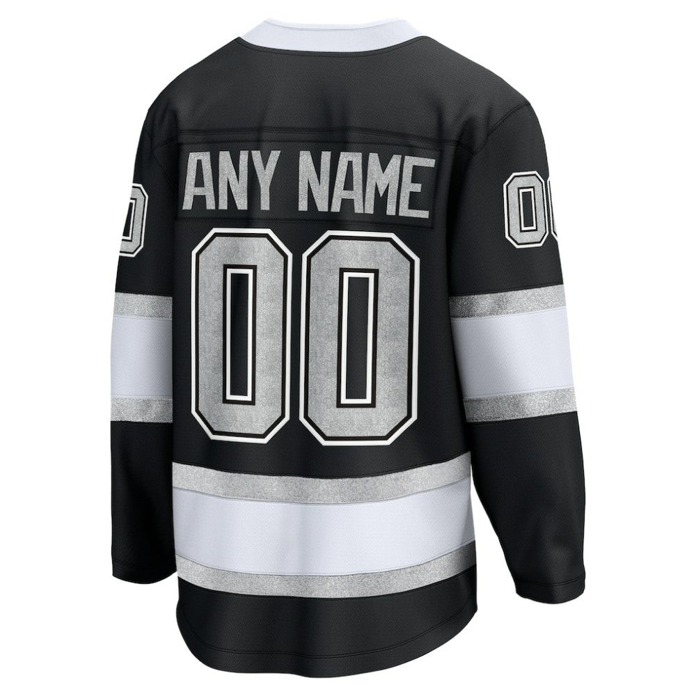 Los Angeles Kings Fanatics Home Breakaway Custom Jersey - Black Jerseys