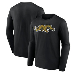 Jacksonville Jaguars Classic Logo Long Sleeve T-Shirt - Black on sale