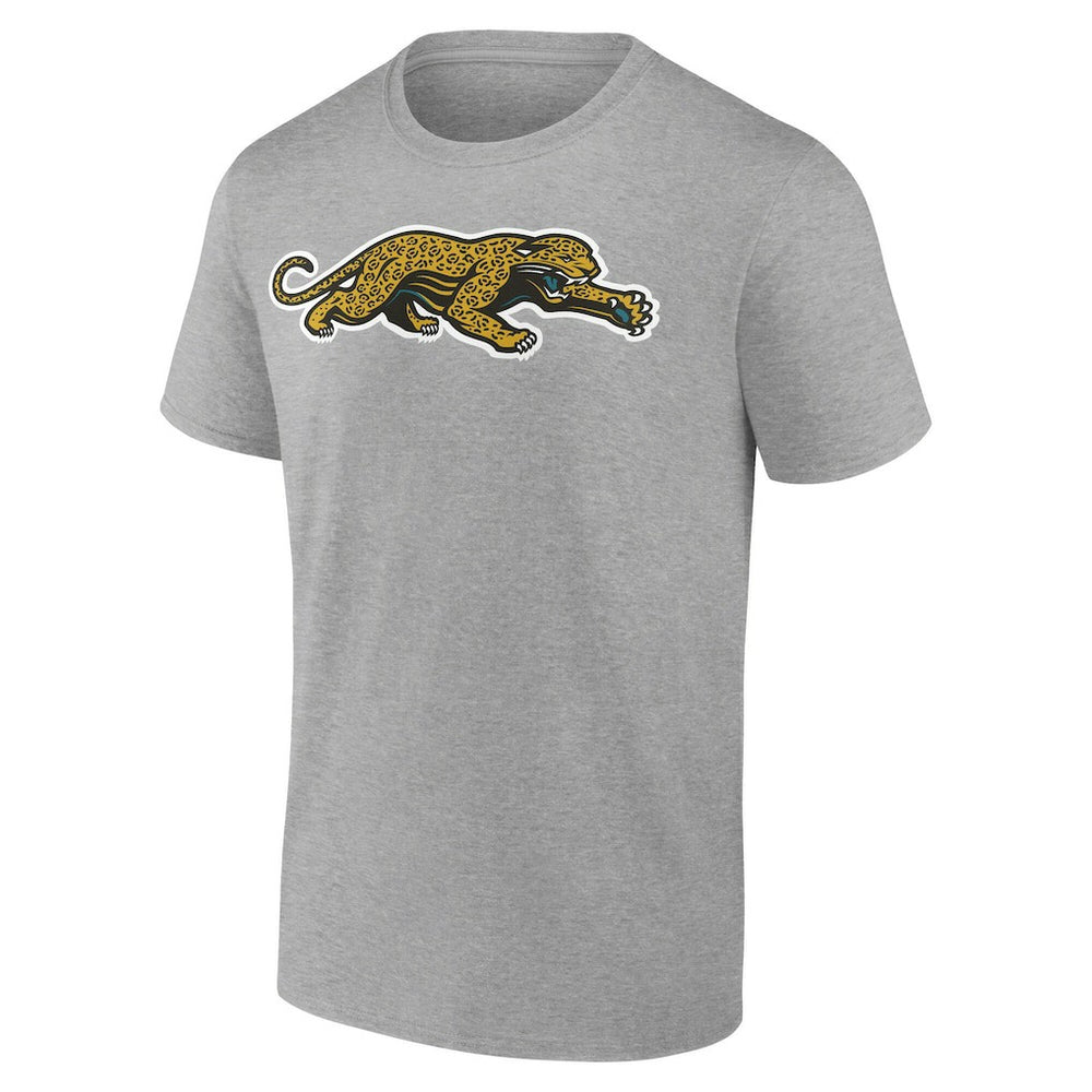 Jacksonville Jaguars Classic Logo T-Shirt - Heather Gray discount