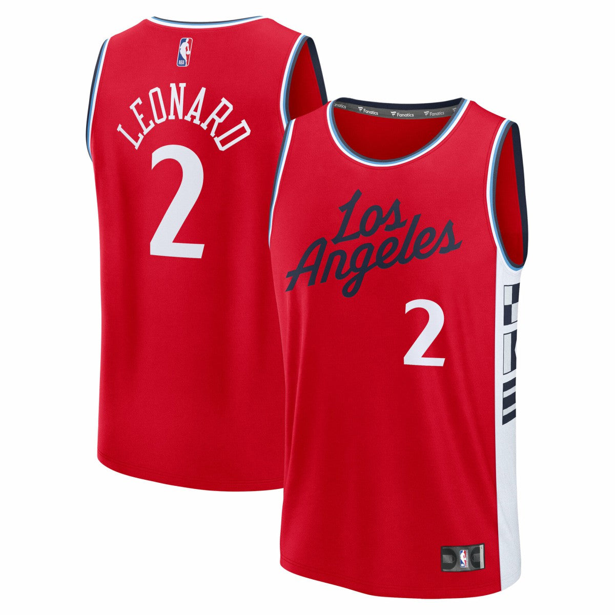 Kawhi Leonard LA Clippers Youth Fast Break Replica Player Jersey - Statement Edition - Red cheap