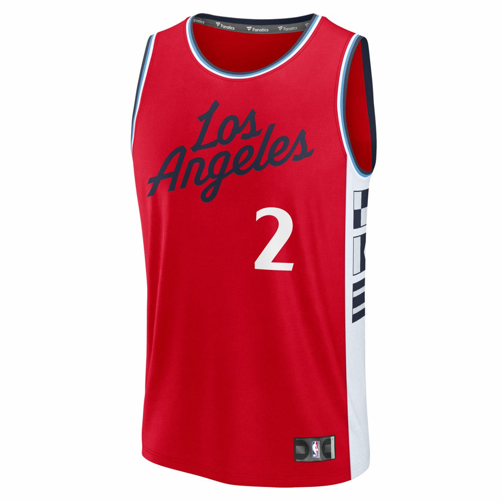 Kawhi Leonard LA Clippers Youth Fast Break Replica Player Jersey - Statement Edition - Red cheap