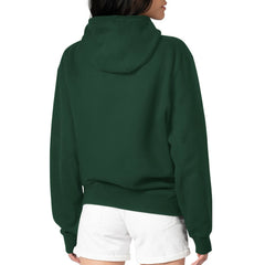 Minnesota Wild G-III 4Her by Carl Banks Women's Animal Print Heart Fleece Pullover Hoodie - Green Hoodies
