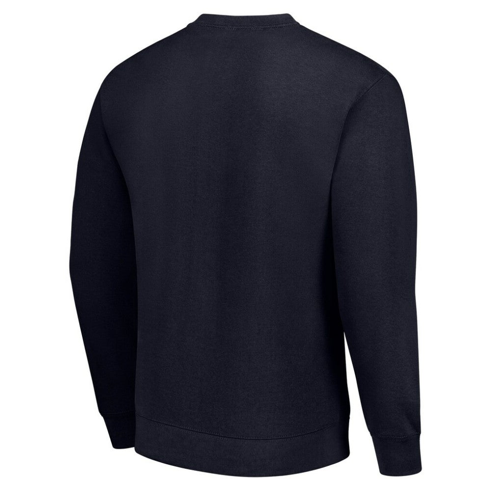 Winnipeg Jets Starter Stick And Puck Logo Fleece Pullover Sweatshirt - Navy Sweatshirts