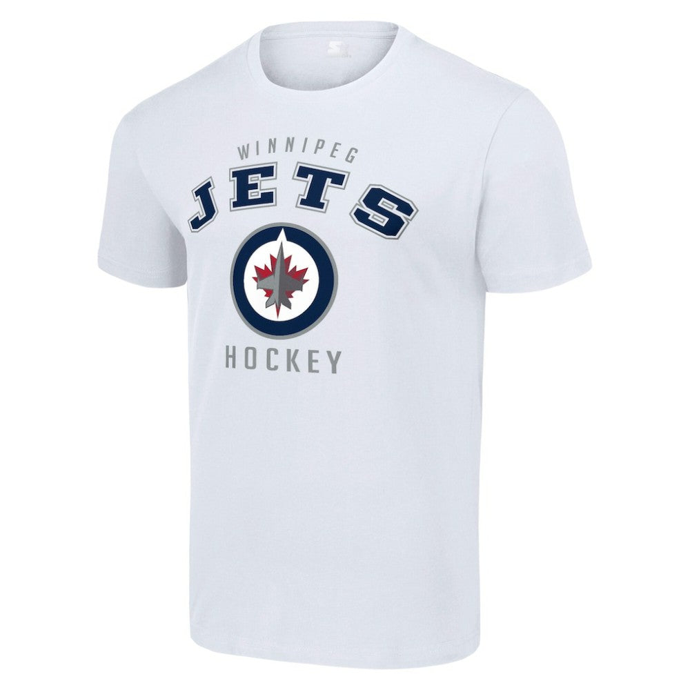 Winnipeg Jets Starter Logo T-Shirt - White T-shirts