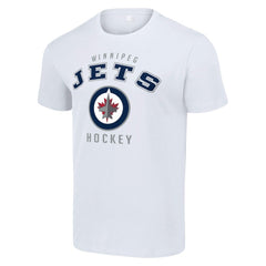 Winnipeg Jets Starter Logo T-Shirt - White T-shirts