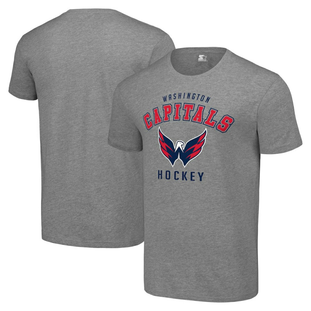 Washington Capitals Starter Logo T-Shirt - Heather Gray T-shirts