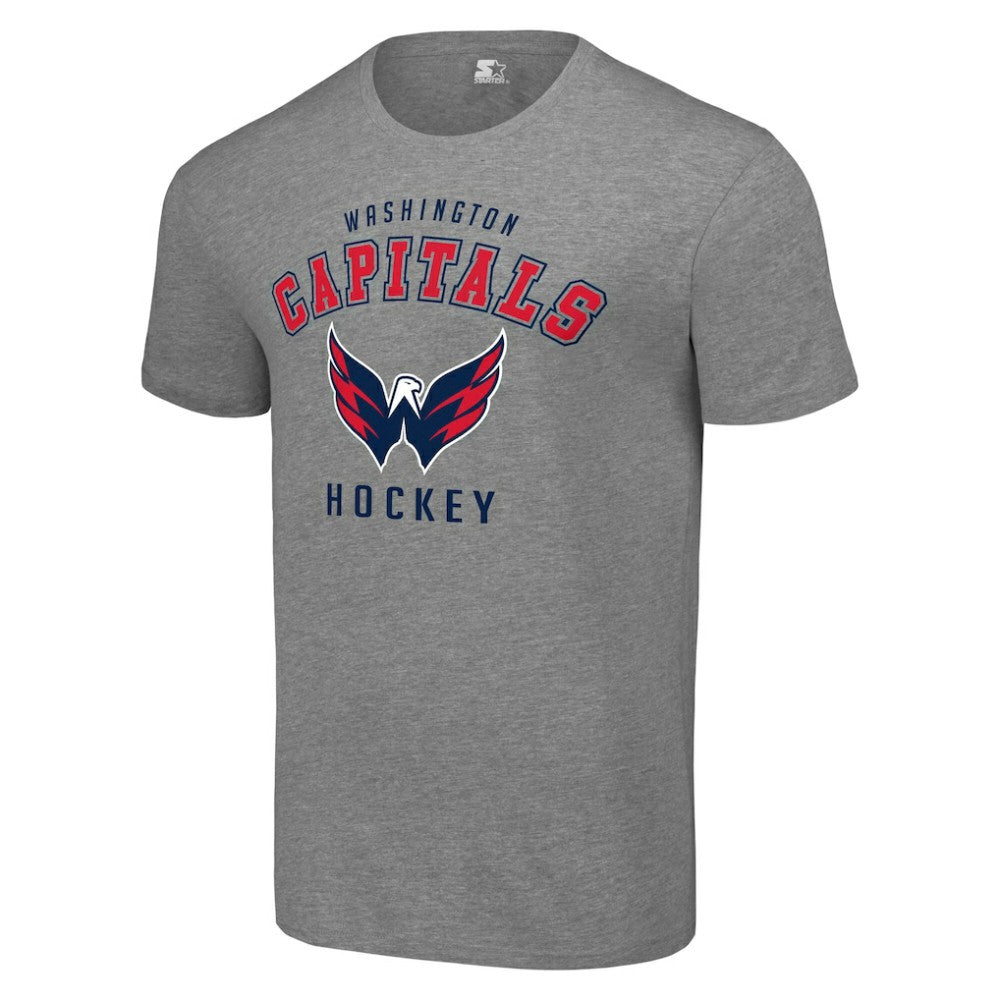 Washington Capitals Starter Logo T-Shirt - Heather Gray T-shirts