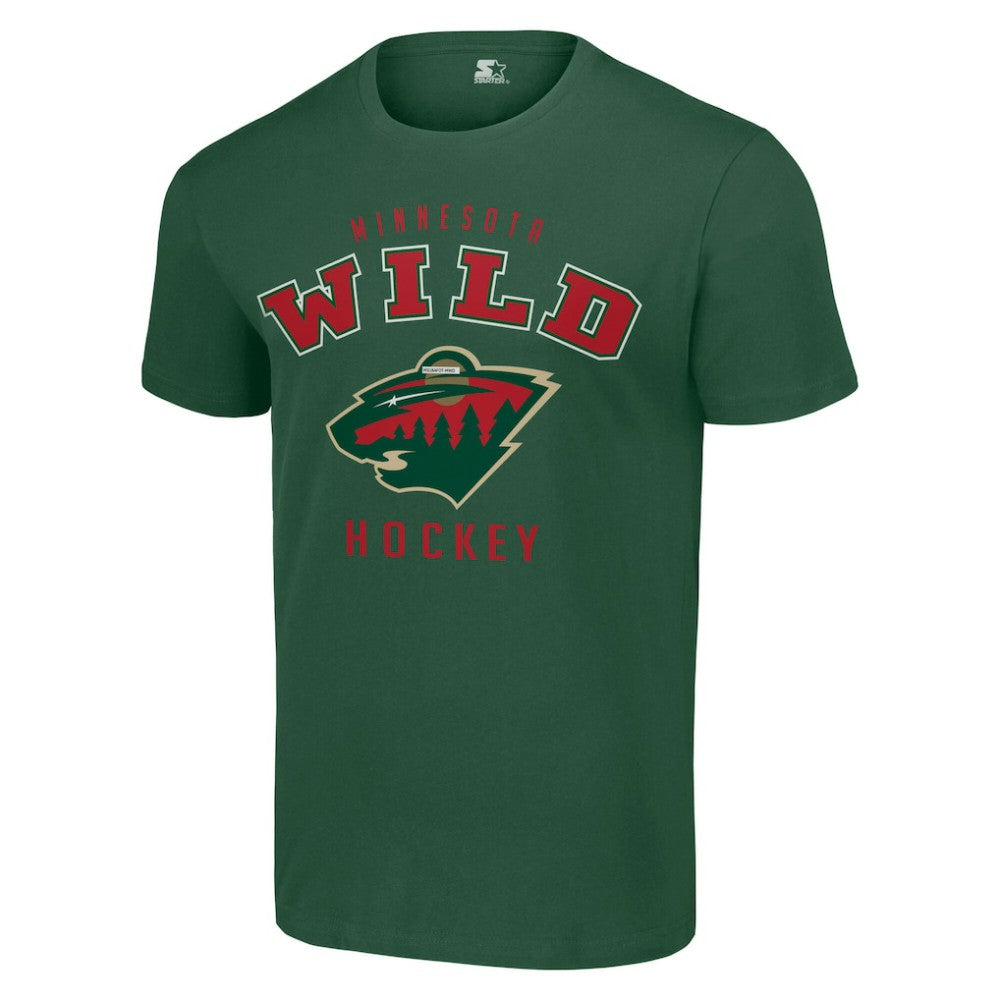 Minnesota Wild Starter Logo T-Shirt - Green T-shirts