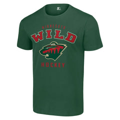 Minnesota Wild Starter Logo T-Shirt - Green T-shirts