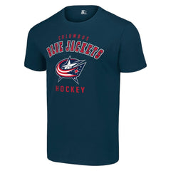 Columbus Blue Jackets Starter Logo T-Shirt - Navy T-shirts