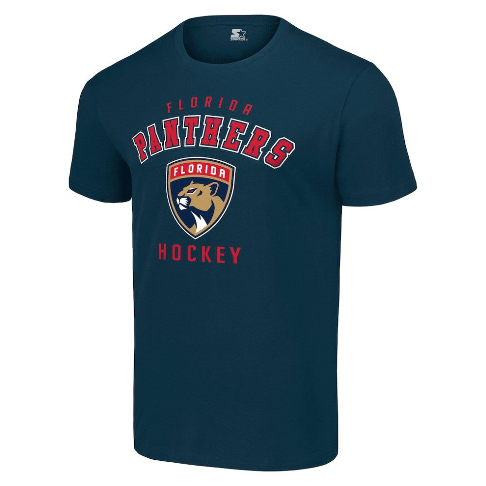Florida Panthers Starter Logo T-Shirt - Navy T-shirts